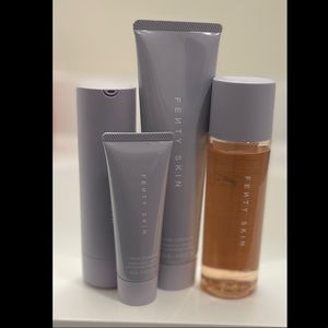 *fragrance-free* fenty skin start’rs full size bundle + scented mini